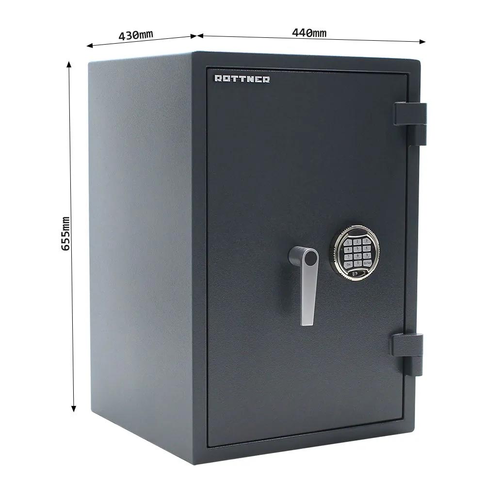 Atlas Fire 65 EN1 PS650 inchidere electronica - seif certificat antiefractie si antifoc - imagine 3