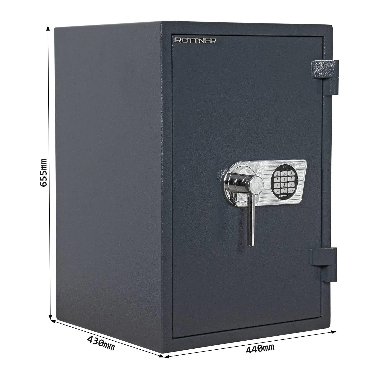 Atlas Fire 65 EN1 inchidere electronica - seif certificat antiefractie si antifoc - imagine 3